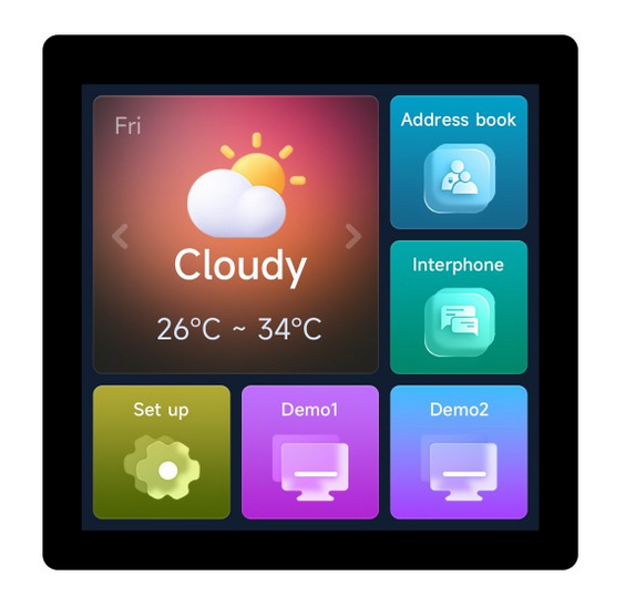 Placa de desarrollo ESP32-S3 con pantalla de 4''