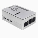 Caja plástica para Raspberry Pi. Tipo A Gris