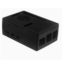 Caja plástica para Raspberry Pi. Tipo A Negra