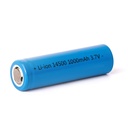 Batería de litio 14500. 3.7V, 1000mAh. Plana