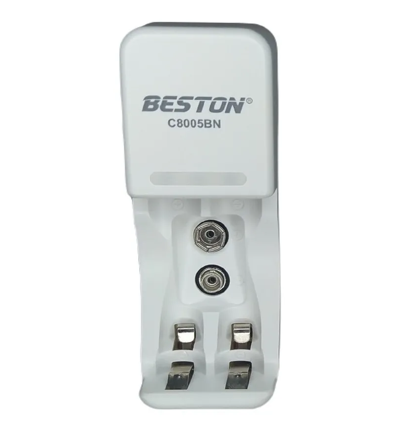 Cargador de baterías AA, AAA y 9V BESTON