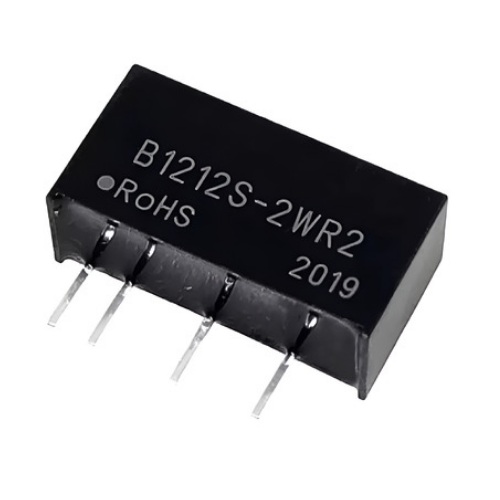 Convertidor DC-DC B1212S-3WR2. 12V, 250mA