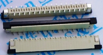 Conector Vertical FPC de 1.0mm, 24 Pines