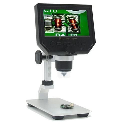 Microscopio digital 600X. Con LCD de 4.3’’