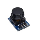 Módulo PCB de suiche pulsador 12x12mm. Negro