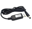 Cable de carga de batería de litio 8.4 V. Con conector DC