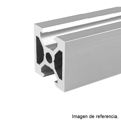 Perfil de aluminio 2020V-N2 para CNC. 1 metro