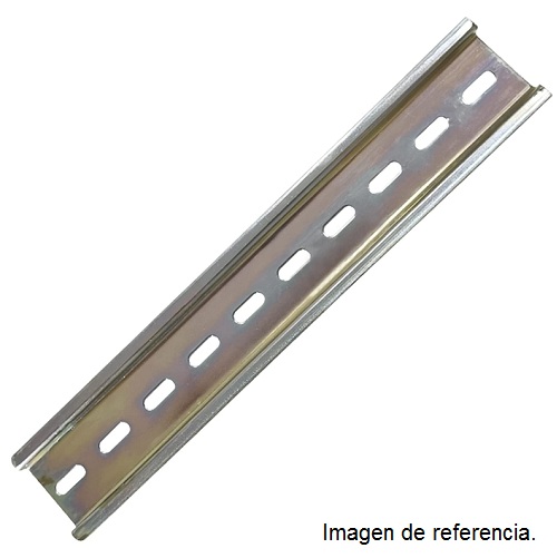 Riel DIN 35mm, 8mm. 1 metro