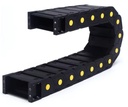 Cadena porta cable flexible para CNC. 25x75mm