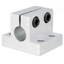 Soporte abrazadera con brida. ZJAM, 10mm