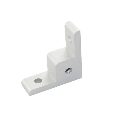 Conector de anclaje de rueda para perfil 2020. Gris