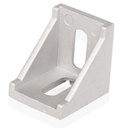 Unión en ángulo 90° 2028. Para perfiles 2020. Gris