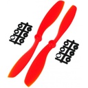 Hélices 8x4.5” Naranja.