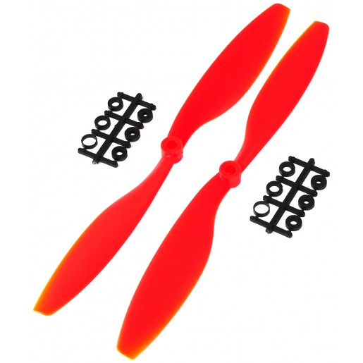 Hélices 10x4.5” Naranja.