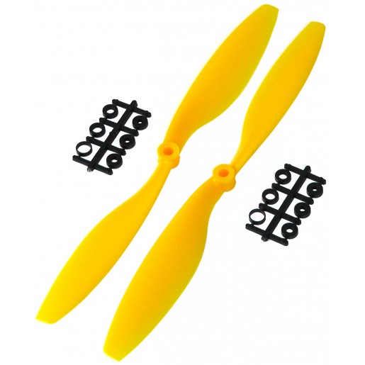 Hélices 10x4.5” Amarillas.