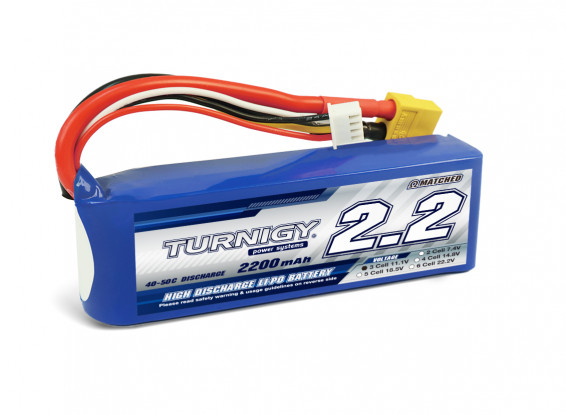 Turnigy LiPo 2200 mAh 3S 40C