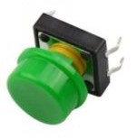 Pulsador grande Verde