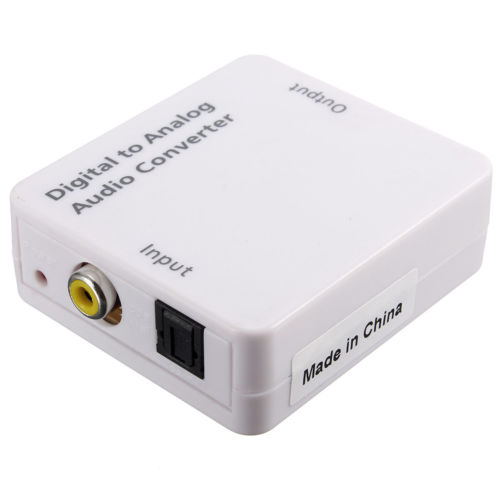 Convertidor de Audio Óptico a RCA