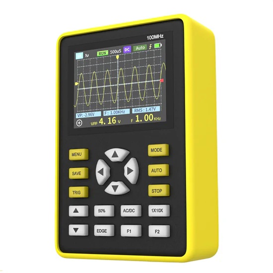 Osciloscopio digital portátil. 100MHz 500MS/S. FNIRSI® 5012H