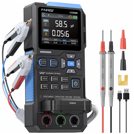 [FNIRSI-LC1020E] Probador digital LCR ESR. FNIRSI® LC1020E