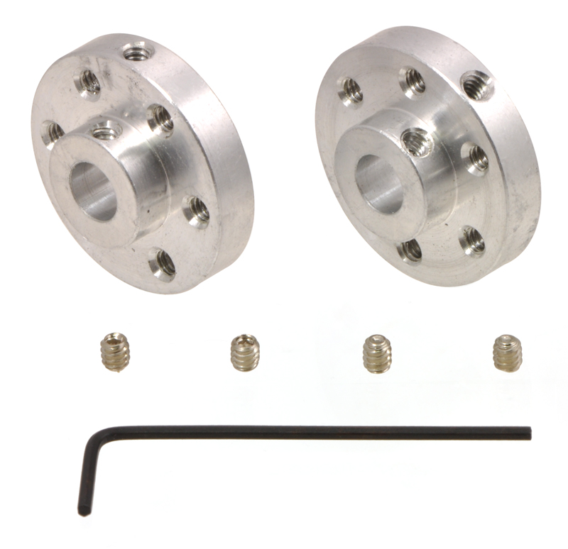 Buje de Aluminio-eje 1/4”