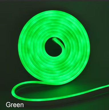 Cinta neón flex verde 5m