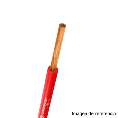 Cable Vehicular - Iluminación AWG/AWM 16 Color Rojo x metro