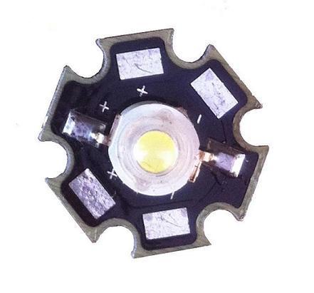 LED de potencia 5W blanco con base