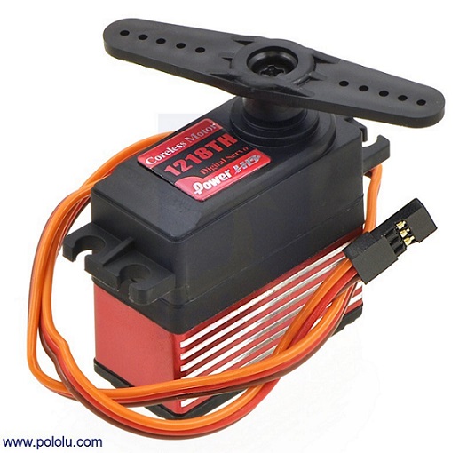 Servomotor HD-1218TH 6-7.4V 21Kg/cm