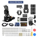 Mano robótica programable uHand UNO. Kit inicial. Hiwonder
