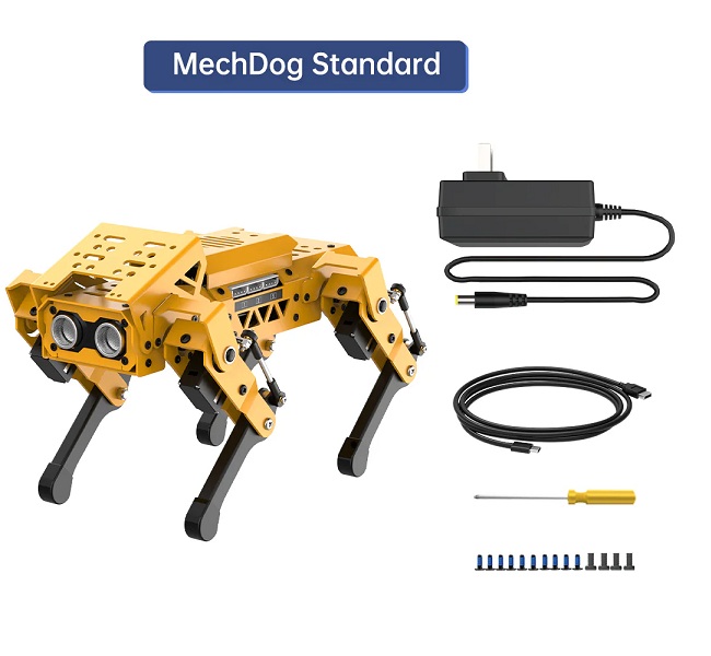 Robot canino MechDog Estándar. Hiwonder