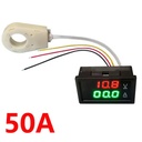 Medidor Voltímetro-Amperímetro DC. 300V, 50A