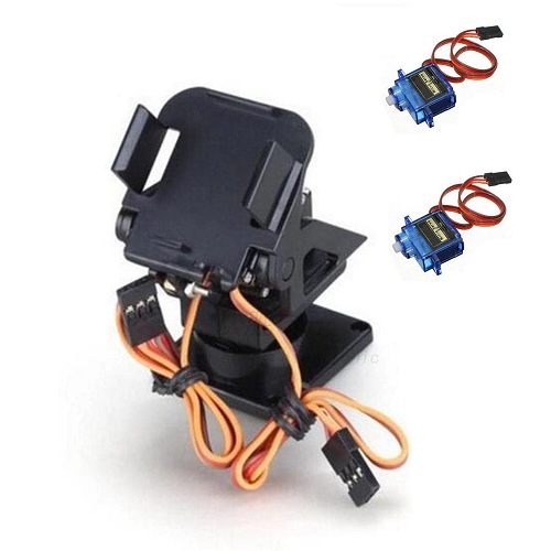 Soporte PTZ Pan & Tilt. Con servos SG90