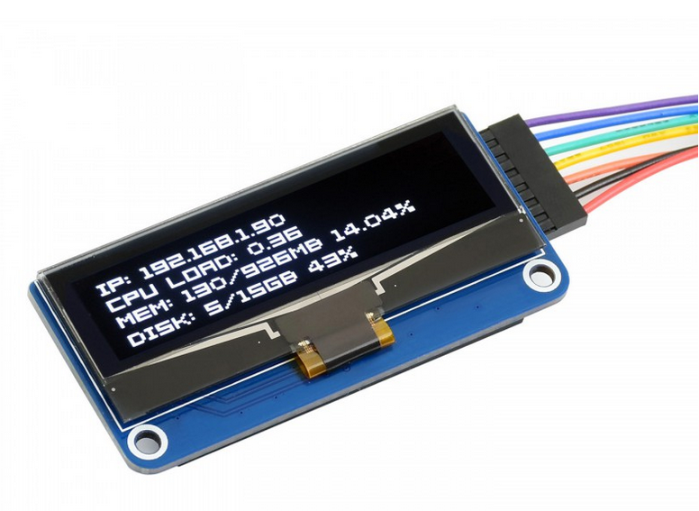 [WS-17009] Pantalla OLED de 128×32 y 2.23 pulgadas HAT para Raspberry Pi