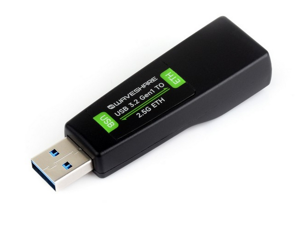 Convertidor de puerto USB 3.2 a Ethernet 2.5G