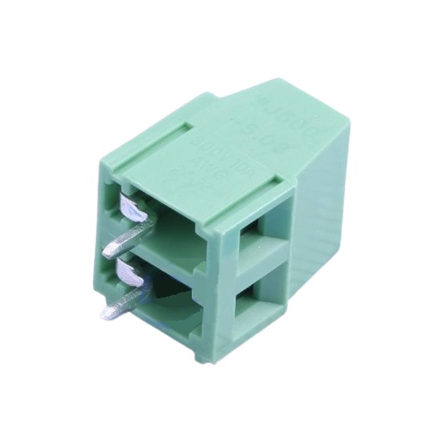 Terminal en bloque de 2 posiciones 5.08mm TH