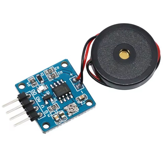Módulo sensor de vibración piezoeléctrico