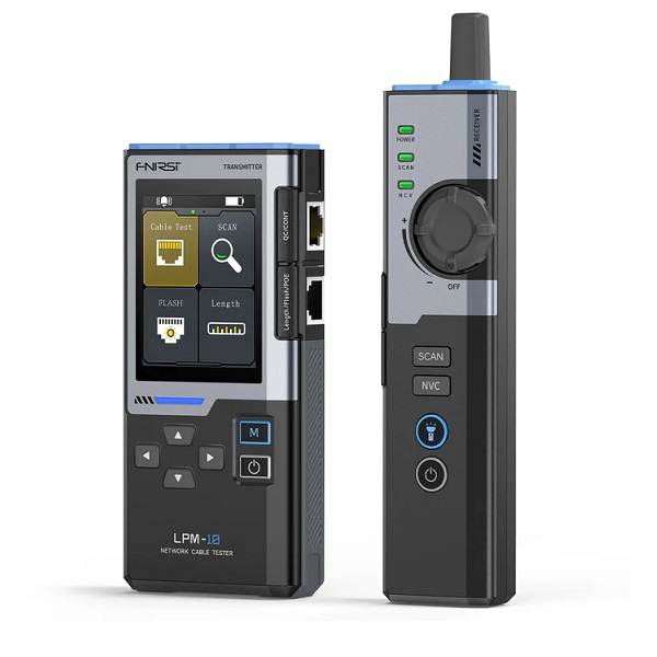 Rastreador multifuncional de cables de red. Sin registrador. FNIRSI® LPM-10A