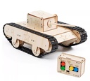 Kit tanque de guerra T-09 STEAM. Con control remoto