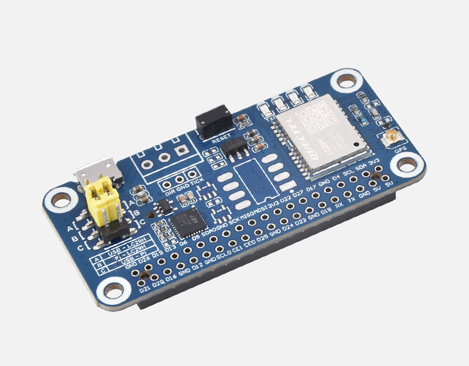 LC29H GPS para Raspberry Pi, Dual-band L1+L5