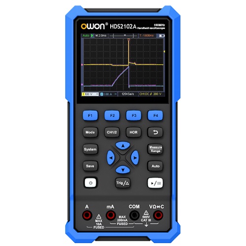 Osciloscopio de diagnóstico automotriz HDS2102A. 100MHz 2CH Owon