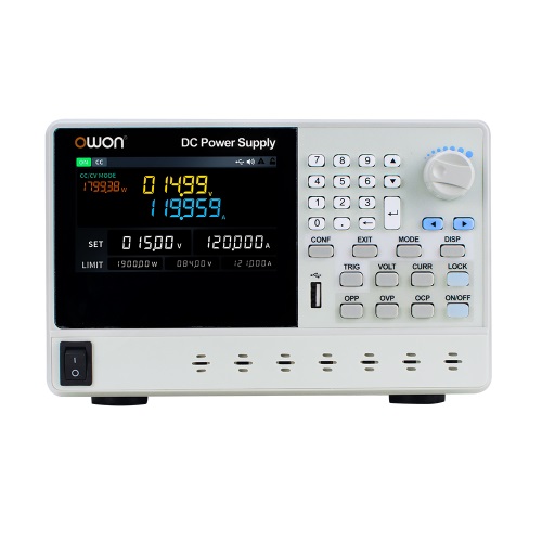 Fuente de alimentación DC OWH80120-1800. 80V. 1 canal. Owon