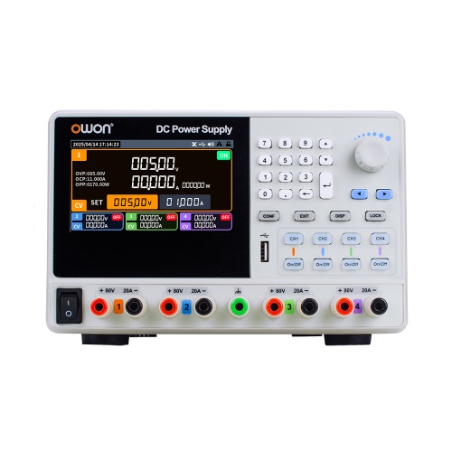 [OWH8020Q-1000F] Fuente de alimentación DC OWH8020Q-1000F. 80V. 4 canales Owon