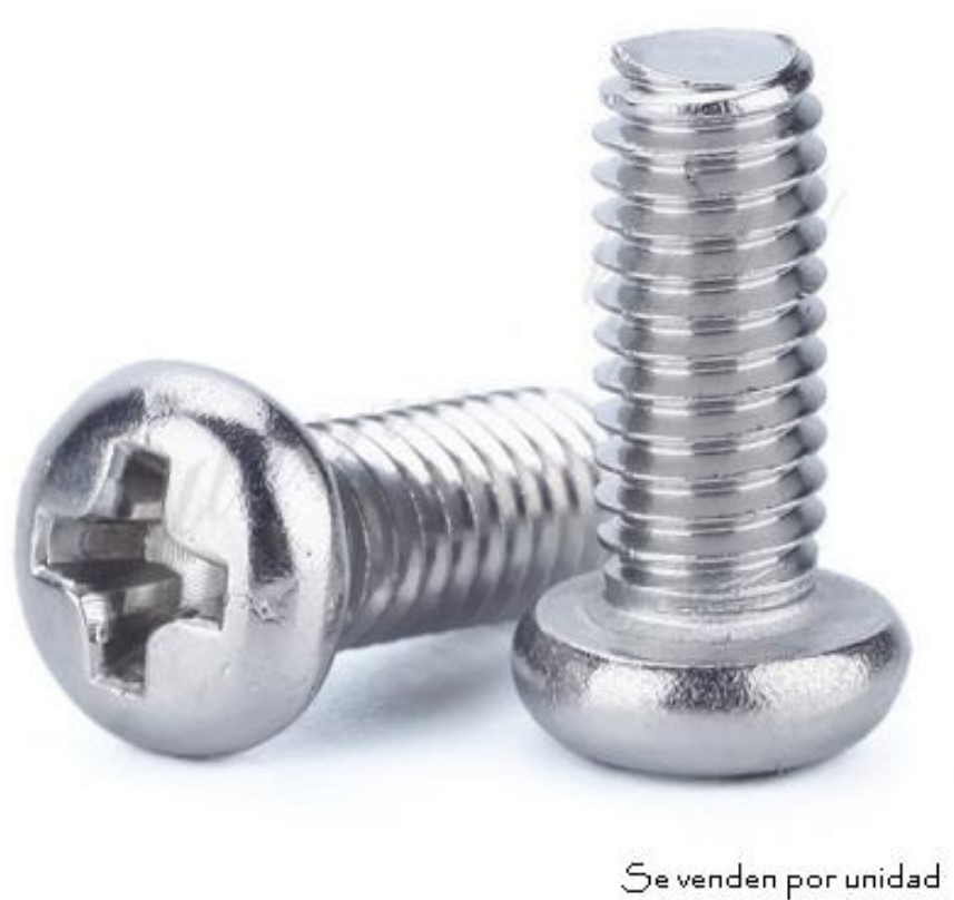 Tornillo metálico M2.5*5mm (unidad)