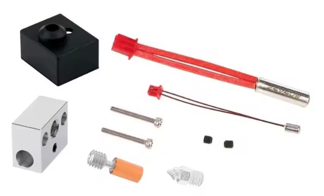 Kit bloque calefactor en acero inoxidable. Para ENDER3-PRO