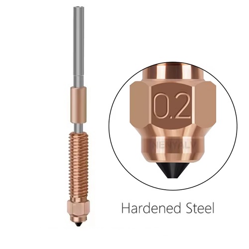 Boquilla de intercambio rápido 0.2mm. Para Creality K1/K1C