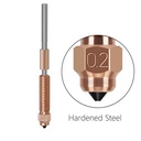 Boquilla de intercambio rápido 0.2mm. Para Creality K1/K1C