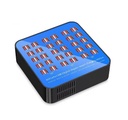 HUB-Cargador USB 60 puertos. 60A, 300W. Azul
