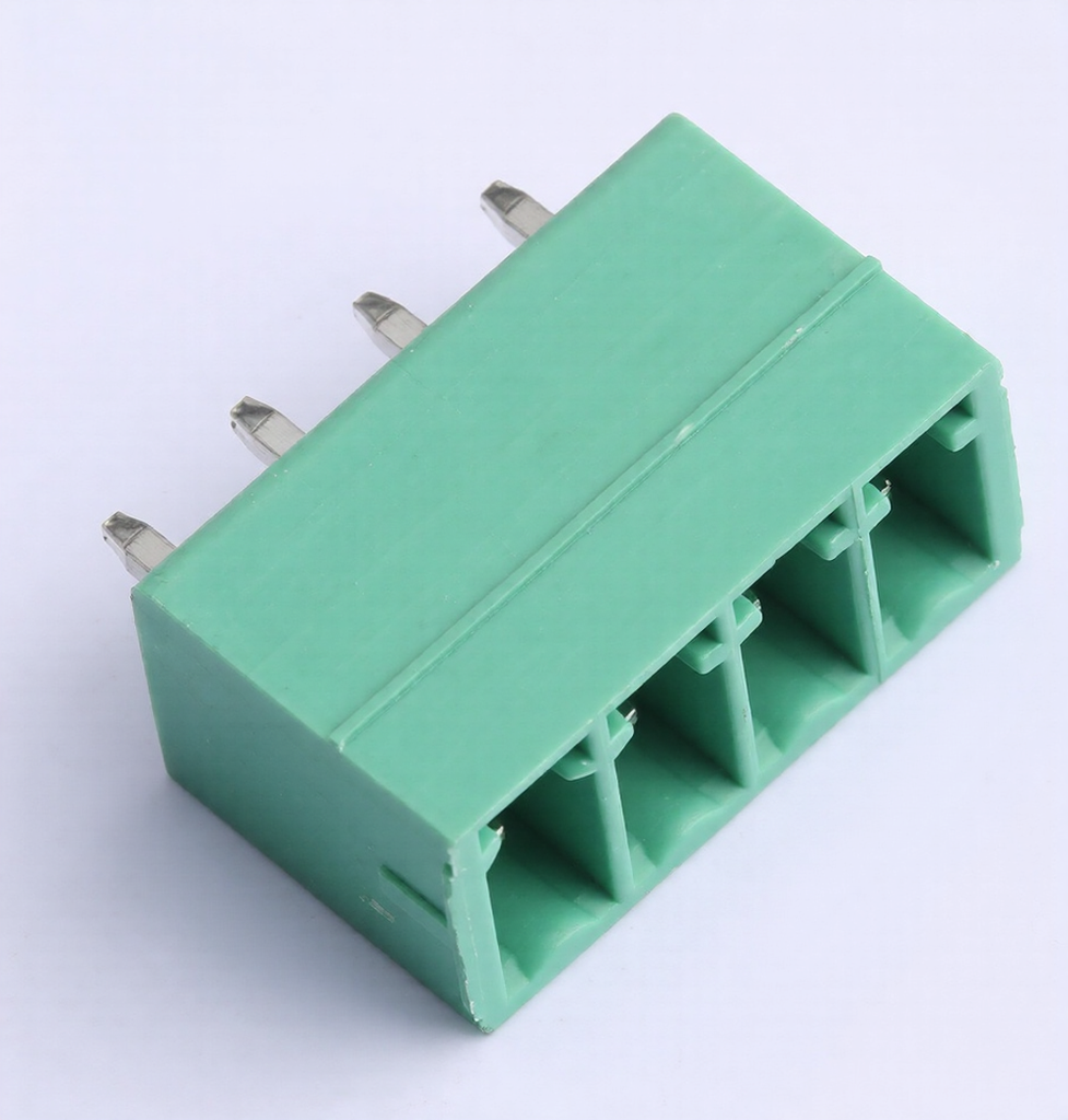 Bornera desarmable macho 3.5mm 4 pines