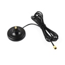 Base para antena de montaje magnético. Para antena helicoidal GNSS